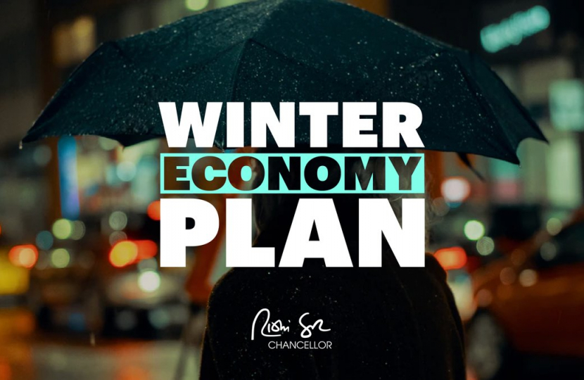 Chancellor of the Exchequer, Rishi Sunak on the Winter Economy Plan