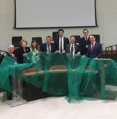 Cornwall Councillors with a net